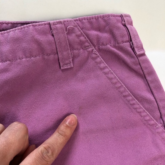 Purple Mid Rise Shorts - Picture 4 of 6